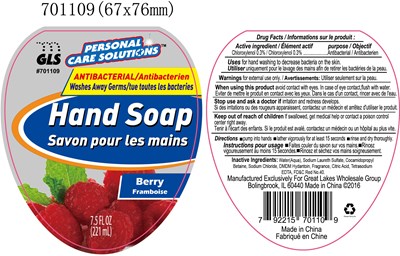 701109 Antibac hand soap Berry.jpg AB hand Soap Berry - 701109 Antibac hand soap Berry
